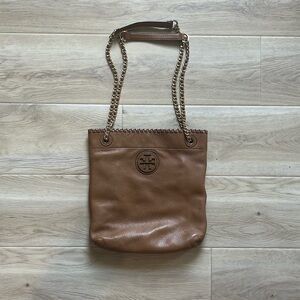 Tory Burch Camel Crossbody or Shoulder Bag